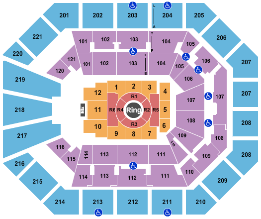 Matthew Knight Arena Nate Bargatze Seating Chart